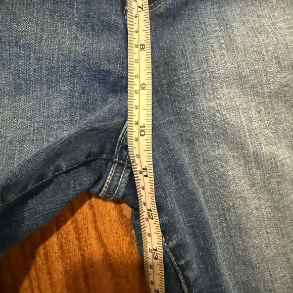 NYDJ Barbara Bootcut stretch high rise jeans size 14 - Picture 8 of 10